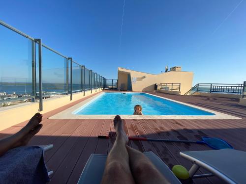 Swimming pool, Zenit Olhao Bed & Breakfast in Olhao City Center