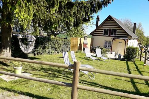 Maison de 3 chambres avec jardin clos et wifi a Saint Leger aux Bois