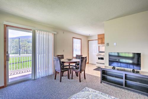 Peaceful Family Condo with Deck and Mountain View!