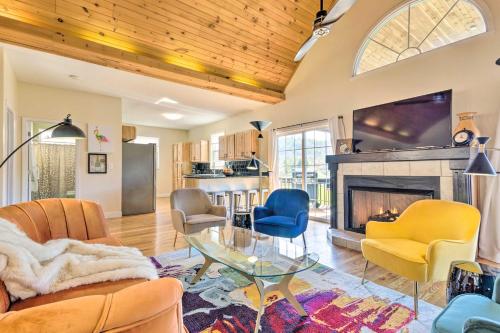 Chic Asheville Retreat with Game Room and Views! - image 6