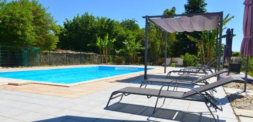 Gites Jardin-darcy - Piscine au sel