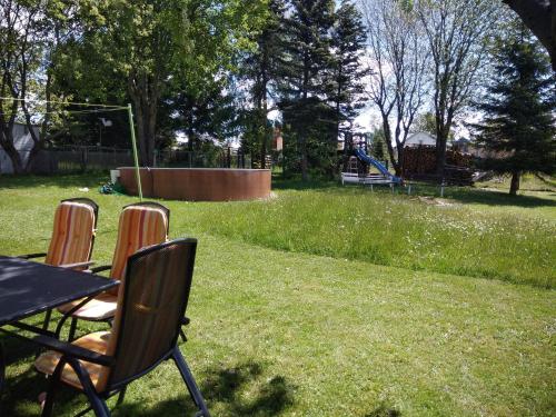 花園, Ferienhaus Rennsteig Müller (Ferienhaus Rennsteig Muller) in 勞莎