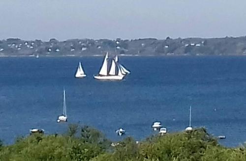 Roulotte de luxe vue mer 180° ,et un ha de verdure - Camping - Plougastel-Daoulas