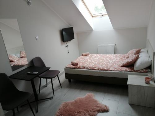 1 double bed