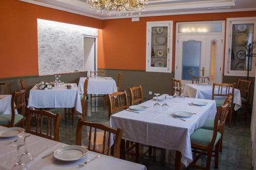 Restaurant, Hostal La Palmera in Miajadas