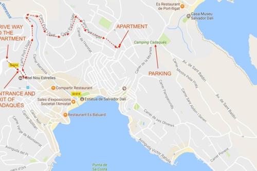 Apartamento con jardincito en el centro de CADAQUÉS Apartamento con jardincito en el centro de CADAQUÉS