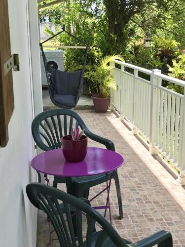 Maison d'une chambre avec vue sur la ville jardin amenage et wifi a Le Robert a 3 km de la plage - Location saisonnière - Le Robert