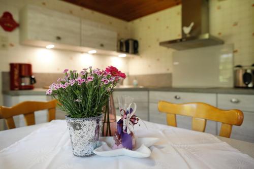virtuve, Urlaub im Friesenhaus in Langenhorn (Schleswig-Holstein)