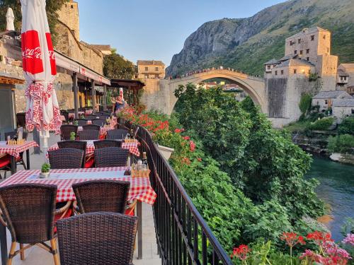 Restaurant, Hotel Bristol in Mostar