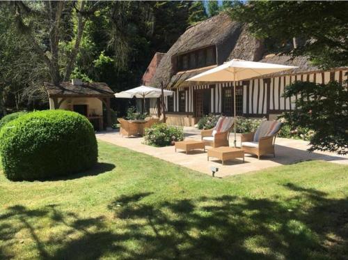 Villa avec piscine de luxe gîte à louer Auberville