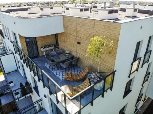 Балкон, Apart Harmony - Apartament Sailor in Пуцк
