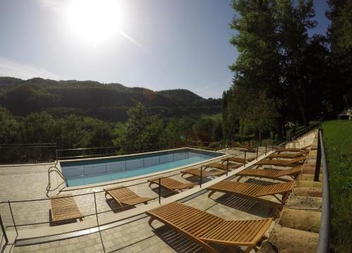 Kilátás, Convento di Acqua Premula in Sellano