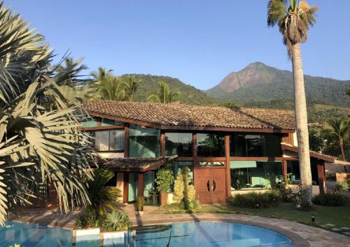 مدخل, Monalisa Guesthouse Pé na Areia Ilhabela (Monalisa Guesthouse Pe na Areia Ilhabela) in Praia Saco da Capela