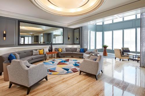 Lobby, The Bristol Hotel near Japanese Friendship Garden