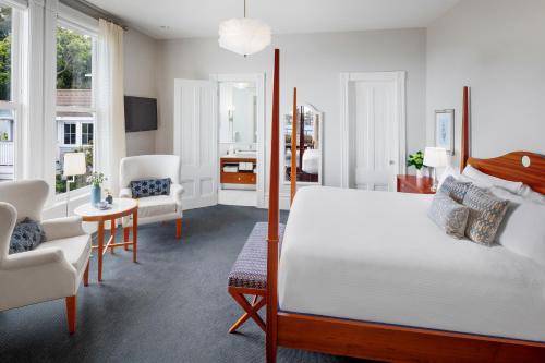 Guestroom, Casa Madrona Hotel and Spa near Sausalito Boardwalk