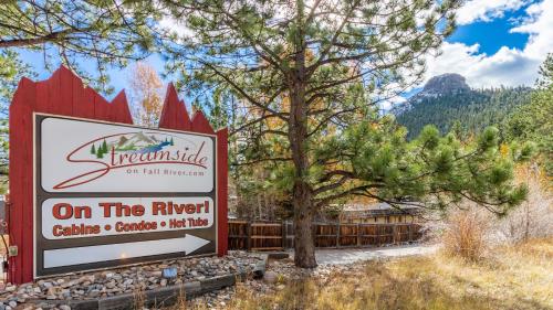 Streamside on Fall River in Estes Park, USA