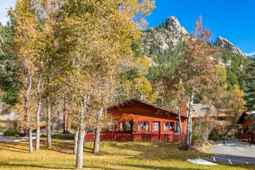 Streamside on Fall River in Estes Park, USA