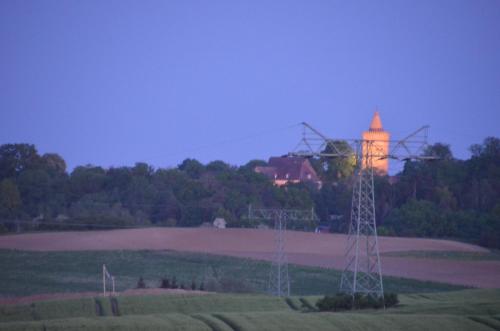 Ferienwohnung mit Blick auf die Burg Stargard in Burg Stargard