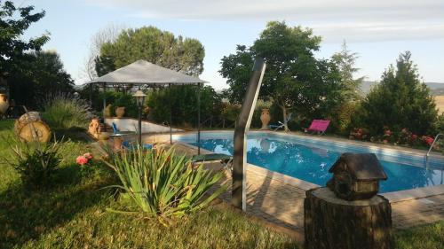 Chalet with one bedroom in Perugia with wonderful mountain view private pool enclosed garden