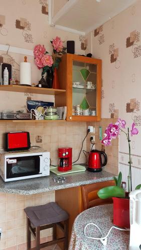 кухня, Gite Les Iris in Crecy-la-Chapelle