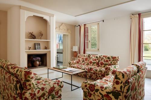 Sala de estar / sala de TV, Hotel Villa Lovi - Buongiorno! Hotels in Bassano Del Grappa