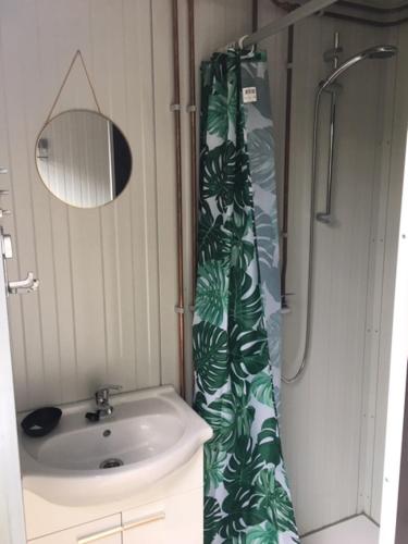 Ванна кімната, Tiny House de Wood Lodge in Отмарсум