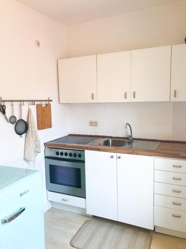廚房, Dream Green Apartment 'Frida' in 格拉登巴赫