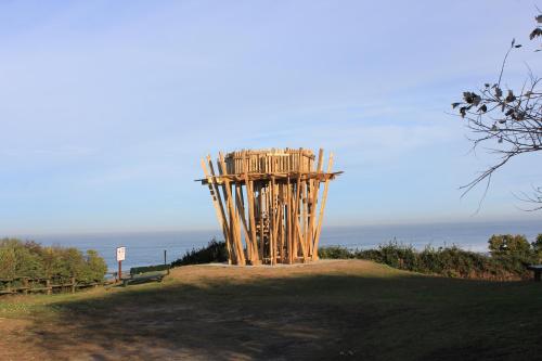 Anglet face à l'océan