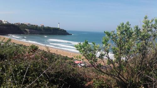 Anglet face à l'océan