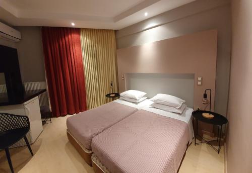 Twin Room with Garden View room in Hotel Aphroditi Island Park