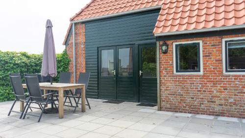 Balcony/terrace, Appartement Halfweg in Ballum