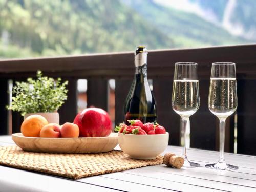 สภาพแวดล้อมโดยรอบ, Mont Blanc 43, vue Mont Blanc , balcon, parking in เลอ ครี