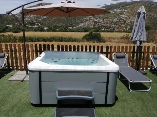 Sunny Coco mat villa in Katelios with a sea view 3