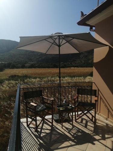 Sunny Coco mat villa in Katelios with a sea view