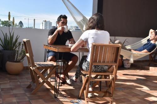 Balkon/teras, BOHOSTEL in Guadalajara