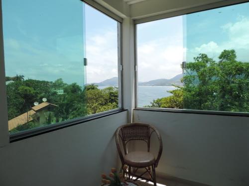 Balcony/terrace, Pousada Recanto do Teimoso in Ubatuba