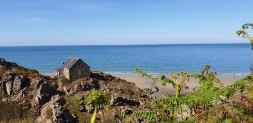 Maison Neo Bretonne avec jardin clos de 1 a 5 chambres chambre d'hôte Forêt de Coat-an-noz