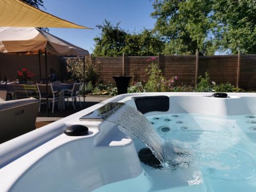 Le pavillon de l'herboriste 14p jacuzzi jardin