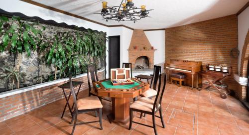 صالة مشتركة/ منطقة التلفزيون, Hotel San Angelo in Lomas de la Selva