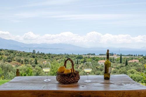 Greek Boho Villa near Nafpaktos gîte à louer Agrapidhókambos