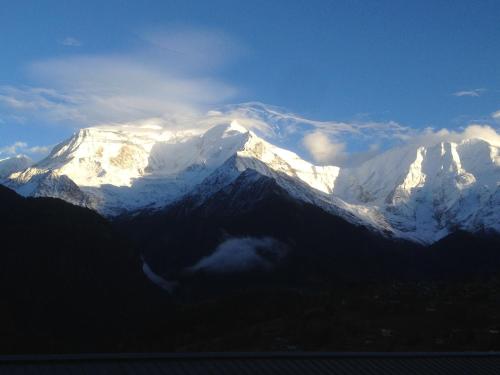 Appartement 2-4 personnes vue Mont Blanc