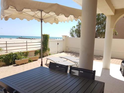 Belle villa sur vaste plage Palavas Montpellier - Location, gîte - Palavas-les-Flots