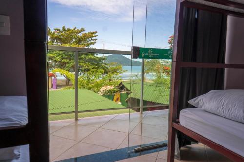 陽台/露台, 綠色港灣旅舍 (Green Haven Hostel) in 烏巴圖巴
