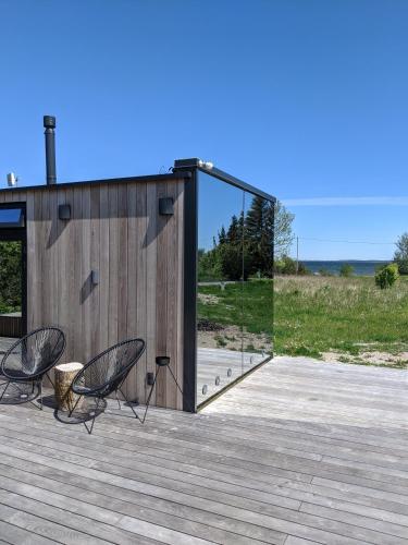 A környék, Seaside getaway in Ööd mirror house with sauna (Seaside getaway in Ood mirror house with sauna) in Keibu
