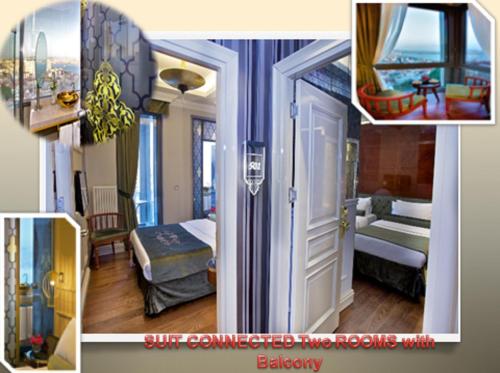TAKSIM STAR Room Type - Suit Family Connection Bosphorus view room TAKSIM STAR Room Type - Suit Family Connection Bosphorus view room