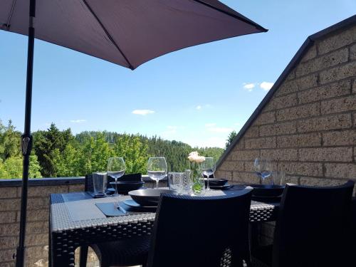 TERRASSES DE MALMEDY DUPLEX LE BONHEUR DES ARDENNES - 432 - With Airco in Malmedy