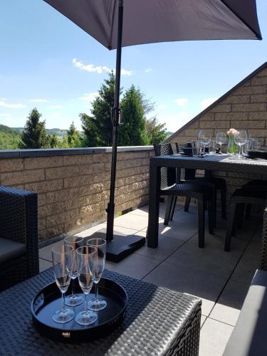 TERRASSES DE MALMEDY DUPLEX LE BONHEUR DES ARDENNES - 432 - With Airco in Malmedy
