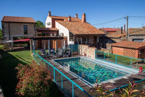 Dārzs, Hotel Rural El Tejar de Miro in Fornillos De Aliste
