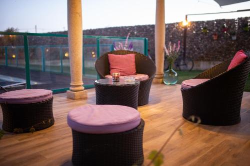 Balkons/terase, Hotel Rural El Tejar de Miro in Fornillos De Aliste