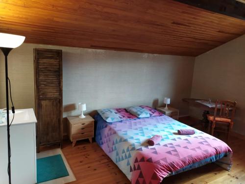 1 double bed